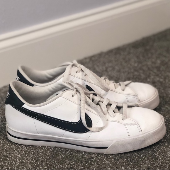 nike sweet classic leather white